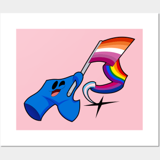 The Never Ending LGBT+ Flag Posters and Art